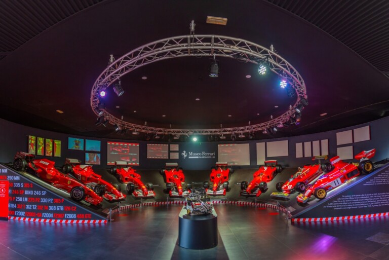 Maranello,,Italy,,September,23,,2021:,Ferrari,F1,Racing,Cars,Inside